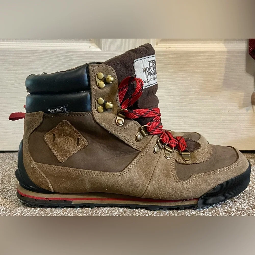 Mens Northface Hiking Hydroseal Waterproof Shoes Size 10